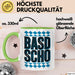 Deutschland München Bayern Bayerisch Tasse Geschenk Lustige Geschenkidee Spruch BASD SCHO Grün Trendation