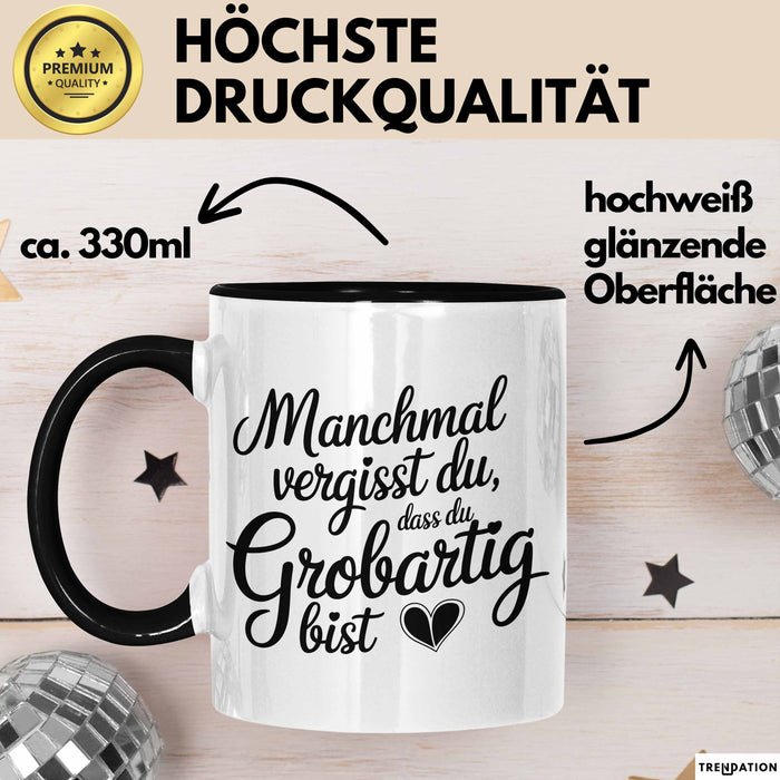 Frauentag Tasse Geschenk Lustige Geschenkidee Spruch Manchmal Vergisst Du Dass Du Großartig Bist Trendation