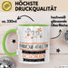 Parkour-Athletin Weil Es Keinen Schöneren Beruf Gibt Tasse Geschenk für Eine Parkour-Athletin Lustig Grün Trendation