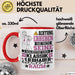 Klassikliebhaber Geschenk Tasse Lustiger Spruch Erheben Sie Sich Der Klassikliebhaber Betritt den Raum Rot Trendation