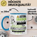 Hundeflüsterin Tasse Geschenk Lustiger Spruch Bitte Erheben Sie Sich Seine Majestät Die Hundeflüsterin Betritt Den Raum Blau Trendation