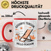 Ruhestand Tasse Geschenk Lustige Geschenkidee Spruch Für Entspanntes Leben Liebhaber Rot Trendation