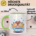 Tierpfleger Groomer Tasse Geschenk Lustige Geschenkidee Spruch Für Tierpflege Profis Grün Trendation