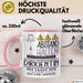 Dirigentin Tasse Geschenk Lustig Abstand Halten Hochleistungs-Dirigentin Mit Drang Zur Perfektion Bei Der Arbeit Rosa Trendation