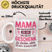 Mama Muttertag Tasse Becher Geschenk Lustige Geschenkidee Spruch Mama Wir Haben Versucht Für Dich Das Beste Geschenk Zu Finden Weiß Trendation