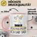 Geschenk für Volleyballspielerin Tasse Lustige Geschenkidee Geburtstag Ich Bin Volleyballspielerin Ich Darf Das Rosa Trendation