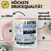 Musikjournalistin Tasse Geschenk Lustiger Spruch Bitte Erheben Sie Sich Seine Majestät Die Musikjournalistin Betritt Den Raum Rosa Trendation