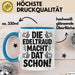 Edeltraud Tasse Geschenk Die Edeltraud Macht Dat Schon Geschenkidee Becher mit Name Blau Trendation