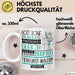 Tierkunst-Malerin Geschenk Becher Tasse Gott Schuf Alle Menschen Gleich Nur Die Besten Durfeten Tierkunst-Malerin Werden Geschenkidee Lustig Weiß Trendation