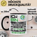 Umweltschutztechnischer Assistent Ausbildung Tasse Geschenk Ich Bin Umweltschutztechnischer Assistent In Der Ausbildung Ich Darf Das Geschenkidee Spruch Schwarz Trendation