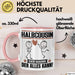 Halbcousin Tasse Geschenk für Halbcousin Der Mann Der Alles Kann Geschenkidee zum Geburtstag Rosa Trendation