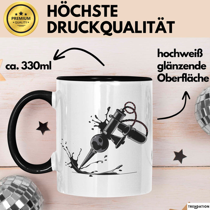Tätowierer Tasse Geschenkidee Tattoo Meister Lustiger Spruch Geschenkidee Lustig Trendation