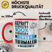 Tiermaler Geschenk Lustiger Spruch für Tiermaler Geschenkidee Bester Tiermaler Der Welt Rot Trendation