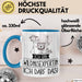 Geschenk für Wildnisexpertin Tasse Lustige Geschenkidee Geburtstag Ich Bin Wildnisexpertin Ich Darf Das Blau Trendation