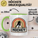 Hockeyspieler Spiel Sport Tasse Geschenk Lustige Geschenkidee Spruch Grün Trendation