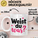 Big Sister Ältere Geschwister Schwestern Tasse Becher Geschenk Lustige Geschenkidee Spruch Weißt Du Was Weiß Trendation
