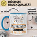 Jazz-Musikerin Geschenk Tasse Becher Die Frau Die Allen Kann Geschenkidee für eine Jazz-Musikerin Lustig Blau Trendation