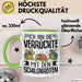 Schildkröten-Liebhaberin Tasse Geschenk Frauen Turtles Ich Bin Die Verrückte Mit Den Schildkröten Grün Trendation