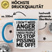 Anger Tasse Geschenk I Dont Need Anger Management Geschenkidee Lustig Blau Trendation