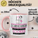 Sounddesignerin Weil Es Keinen Schöneren Beruf Gibt Tasse Geschenk für Eine Sounddesignerin Lustig Rosa Trendation