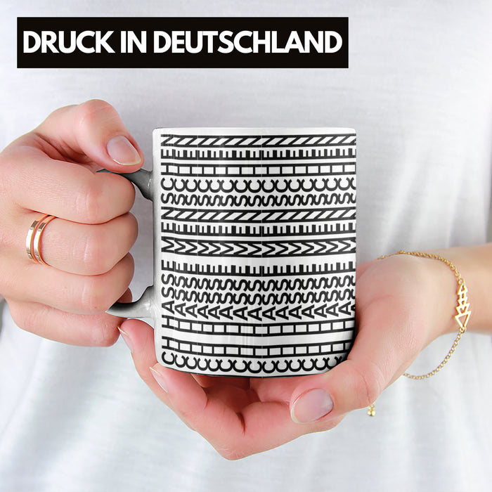 Ich Hasse Menschen Tasse Lustiges Geschenk Allover-Print Quer Lesen Trendation