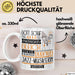 Jazz-Musikerin Geschenk Becher Tasse Gott Schuf Alle Menschen Gleich Nur Die Besten Durfeten Jazz-Musikerin Werden Geschenkidee Lustig Weiß Trendation