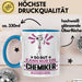 Chemiker Geschenk Tasse So Gut Kann Nur Ein Chemiker Aussehen Geschenkidee Kaffee-Becher Blau Trendation