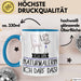 Geschenk für Naturmalerin Tasse Lustige Geschenkidee Geburtstag Ich Bin Naturmalerin Ich Darf Das Blau Trendation