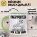 Para-Sportler Tasse Geschenk für Para-Sportler Der Mann Der Alles Kann Geschenkidee zum Geburtstag Grün Trendation