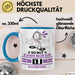 DJ Geschenk Tasse So Gut Kann Nur Ein DJ Aussehen Geschenkidee Kaffee-Becher Blau Trendation