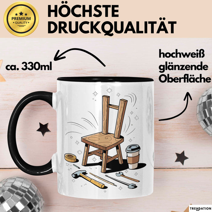 DIY Möbelbauer Tasse Geschenk Lustige Geschenkidee Spruch Für Holz DIY Macher Trendation