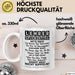 Unterricht Lehrer Wertschätzung Tasse Geschenk Lustige Geschenkidee Spruch Lehrer Spickzettel Weiß Trendation
