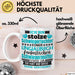 Schwiegertochter Tasse Geschenk Spruch Ich Bin Stolze Schwiegertochter Becher Weiß Trendation