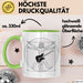 Musikliebhaber Musiker Tasse Geschenk Lustige Geschenkidee Spruch Grün Trendation