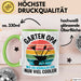 Garten Pflanzen Gärtner Tasse Geschenk Lustige Geschenkidee Spruch Garten Opa Wie Ein Normaler Opa Nur Viel Cooler Grün Trendation