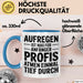 Sarkasmus Sarkastisch Tasse Geschenk Lustige Geschenkidee Spruch Aufregen Ist Was Für Anfänger Profis Atmen Einmal Tief Durch Blau Trendation