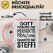 Steffi Tasse Geschenk Gott Formte Die Perfekte Frau Steffi Geschenkidee Rosa Trendation