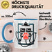 Tiermedizinischer Assistent Tasse Geschenk Lustige Geschenkidee Spruch Für Tierpflege Teams Blau Trendation