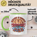 Krankenschwester Pflege Betreuung Tasse Geschenk Lustige Geschenkidee Spruch Nachtschicht Ist Fantastisch Was Für Ein Tag Ist Heute Grün Trendation