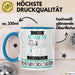 Naturforscherin Tasse Geschenk Becher Stark Attraktiv Furchtlos Naturforscherin Lustige Geschenkidee Blau Trendation