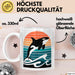 Wal Tier Tasse Geschenk Lustige Geschenkidee Spruch Weiß Trendation