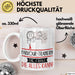 Parkour-Trainerin Geschenk Tasse Becher Die Frau Die Allen Kann Geschenkidee für eine Parkour-Trainerin Lustig Weiß Trendation