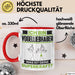 Vogelliebhaber Tasse Geschenk für Vogelliebhaber Geburtstag Lustiger Spruch Kaffee-Becher Was Ist Deine Superkraft Rot Trendation