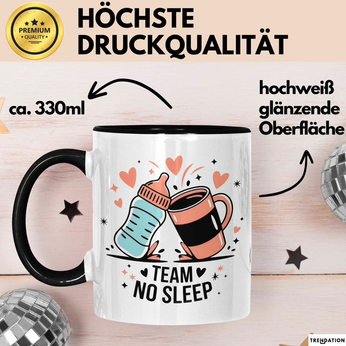 Neue Mama Tasse Geschenk Lustige Geschenkidee Spruch Für Schlaflose Eltern Trendation