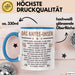 Kaffeeliebhaber Tasse Geschenk Lustige Geschenkidee Spruch Das Kaffee Unser Blau Trendation