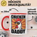 Huhn Tier Bauer Tasse Becher Geschenk Lustige Geschenkidee Spruch Hühnerpapa Rot Trendation