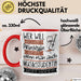 Musikstudentin Tasse Geschenk Spruch Wer Will Schon Prinzessin Sein Wenn Man Auch Musikstudentin Sein Kann Rot Trendation