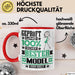 Model Geschenk Lustiger Spruch für Model Geschenkidee Bester Model Der Welt Rot Trendation
