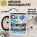 Altenpfleger Ausbildung Tasse Geschenk Ich Bin Altenpfleger In Der Ausbildung Ich Darf Das Geschenkidee Spruch Schwarz Trendation
