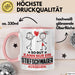 Stiefschwager Geschenk Tasse So Gut Kann Nur Ein Stiefschwager Aussehen Geschenkidee Kaffee-Becher Rosa Trendation